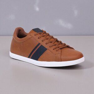 NWOT ALDO Afericien Men's Size 9 Cognac Brown & Black Business Casual Sneaker